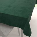 Sametový obdélníkový ubrus Velvet Premium SVP-040 Lesní zelená - Biante.cz