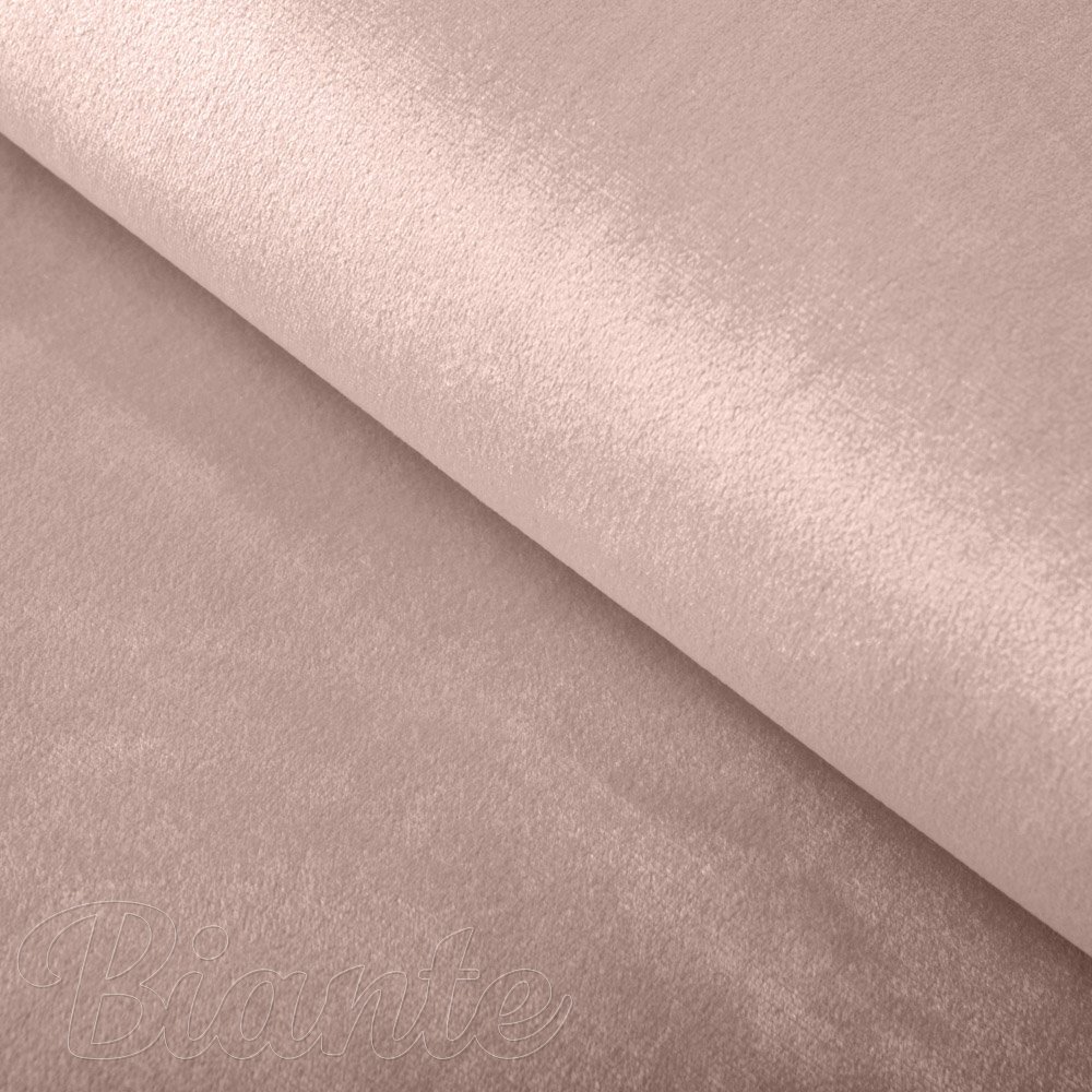 Sametová látka Velvet Premium SVP-043 Pudrově růžová - šířka 300 cm - Biante.cz