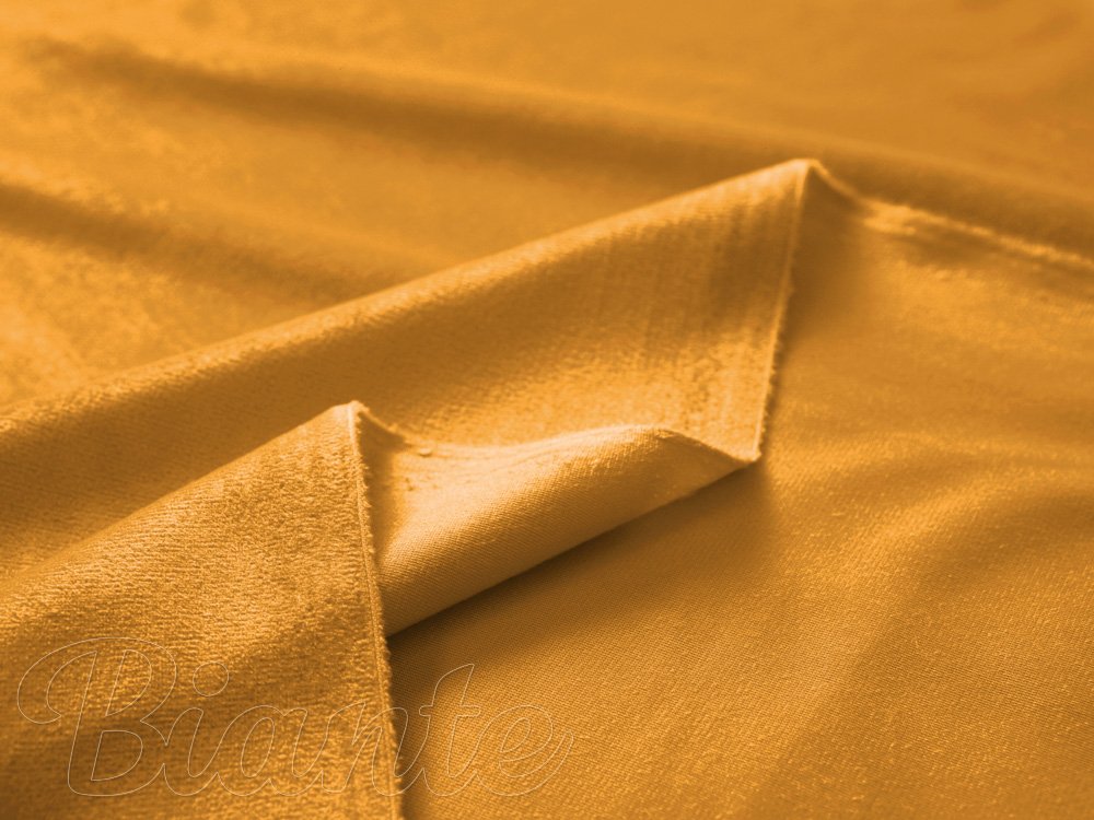 Sametová látka Velvet Premium SVP-008 Medová - šířka 280 cm - detail 5 - Biante.cz Sametová látka Velvet Premium SVP-008 Medová - šířka 280 cm - detail 5 - Biante.cz