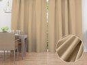 Sametový závěs Velvet Premium SVP-006 Pískově béžový - šířka 270 cm - Biante.cz