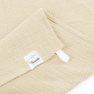Mušelínová utěrka Nature MSN-083 Krémová - sada 3 ks - detail 1 - Biante.cz