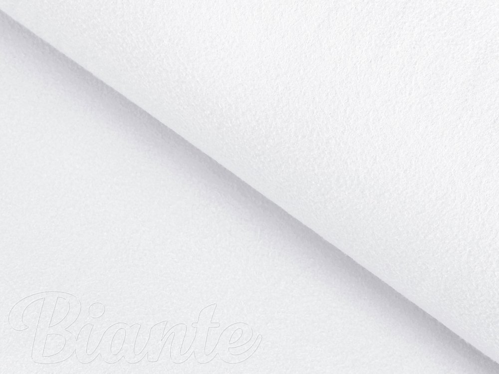 Polar fleece antipilling PF-001 bílý – metráž š. 140 cm - detail 2 - Biante.cz Polar fleece antipilling PF-001 bílý – metráž š. 140 cm - detail 2 - Biante.cz