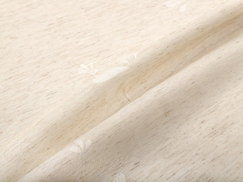 Teflonová látka na ubrusy TF-076 Květinový ornament na režném - šířka 160 cm - detail 2 - Biante.cz Teflonová látka na ubrusy TF-076 Květinový ornament na režném - šířka 160 cm - detail 2 - Biante.cz
