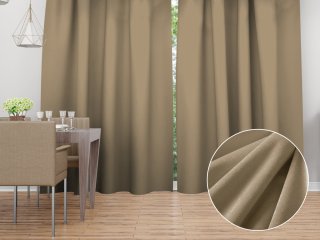 Sametový závěs Velvet Premium SVP-026 Kávově béžový - Biante.cz