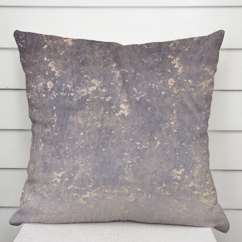 Sametový povlak na polštář Isabela IBL-002 Gold Design šedý 45x45 cm - SKLADEM - Biante.cz Sametový povlak na polštář Isabela IBL-002 Gold Design šedý 45x45 cm - SKLADEM - Biante.cz