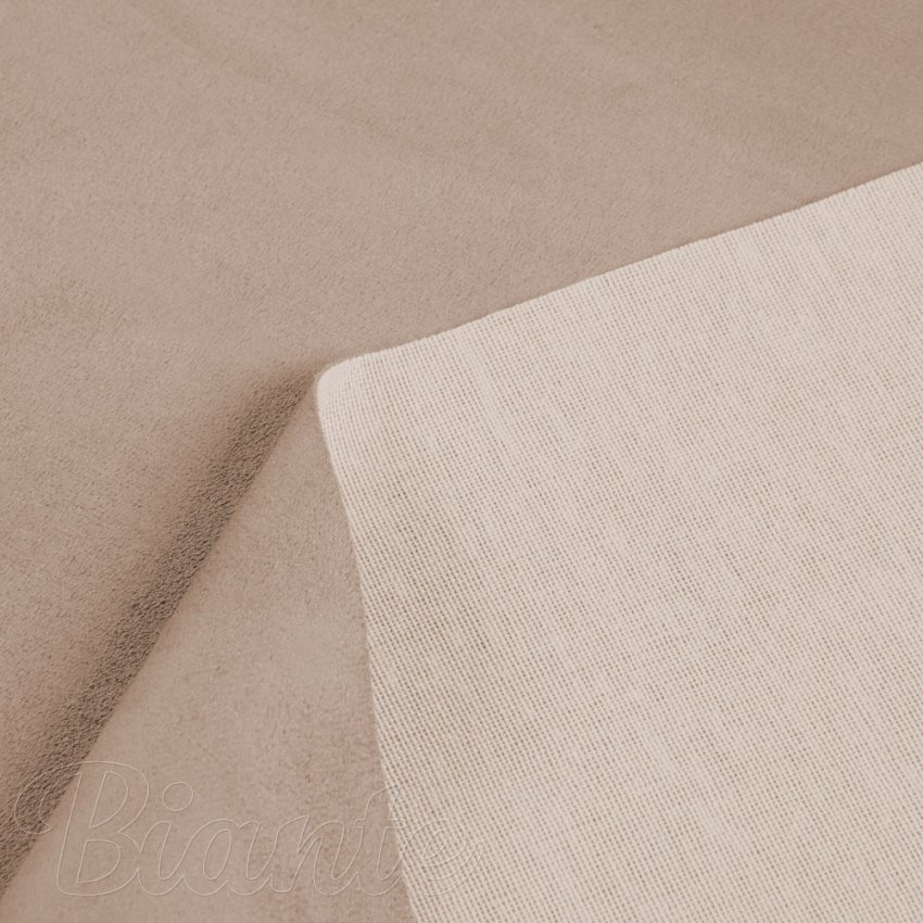 Potahová látka/imitace broušené kůže Alcantara ALC-006 Béžová - šířka 145 cm - detail 5 - Biante.cz