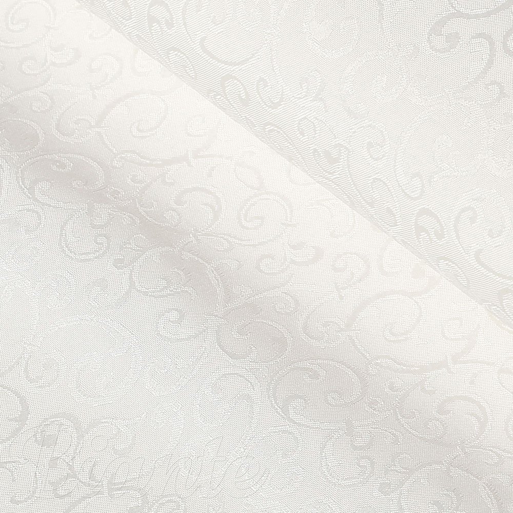 Teflonová látka na ubrusy TF-010 Ornamenty - smetanová - šířka 160 cm - Biante.cz