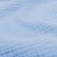 Mušelín dvojitá gázovina MSN-039 Nebeská modrá - metráž šířka 160 cm - detail 1 - Biante.cz