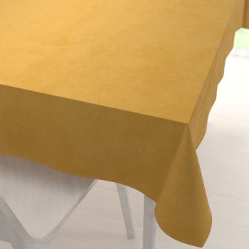 Sametový obdélníkový ubrus Velvet Premium SVP-009 Hořčicový - Biante.cz