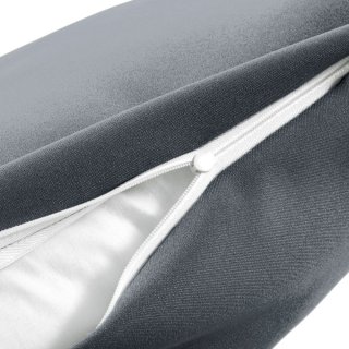 Dekoračná obliečka na vankúš Rongo RG-076 Sivá - detail 1 - Biante.sk Dekoračná obliečka na vankúš Rongo RG-076 Sivá - detail 1 - Biante.sk