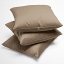 Sametový povlak na polštář Velvet Premium SVP-034 Kávově hnědý - detail 1 - Biante.cz