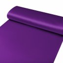 Látka polyesterový satén LUX-044 Zářivě fialová - šířka 150 cm - detail 3 - Biante.cz