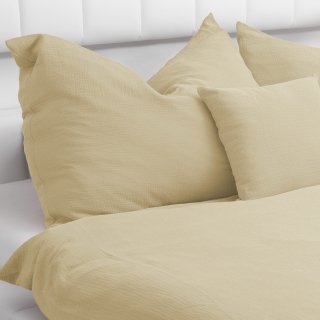 Dětské mušelínové povlečení do postýlky Nature MSN-056 Pískově béžové - detail 1 - Biante.cz