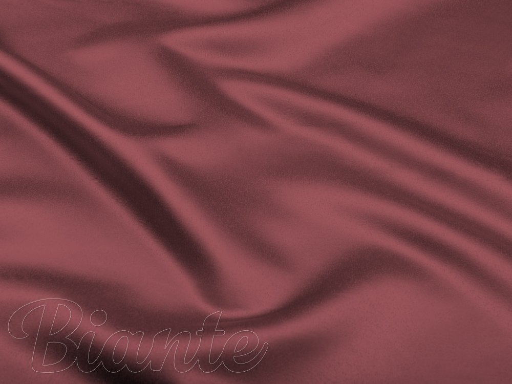 Látka polyesterový satén LUX-007 Vínová - šířka 150 cm - detail 5 - Biante.cz