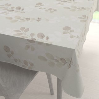 Bavlněný obdélníkový ubrus Sandra SA-681 Eukalyptové listy na světlém pastelově zeleném - Biante.cz Bavlněný obdélníkový ubrus Sandra SA-681 Eukalyptové listy na světlém pastelově zeleném - Biante.cz