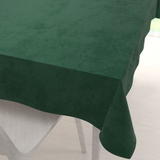 Velký sametový obdélníkový ubrus Velvet Premium SVP-012 Zelený - Biante.cz