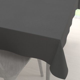 Velký dekorační obdélníkový ubrus BKU-119 Antracitově šedý - Biante.cz