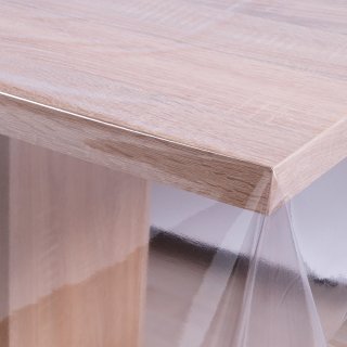 Průhledný PVC ubrus hladký bez vzoru PV-043 - metráž š. 140 cm - Biante.cz