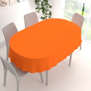 Dekorační oválný ubrus Rongo RG-035 Oranžový - detail 1 - Biante.cz
