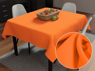 Dekorační čtvercový ubrus Rongo RG-035 Oranžový - Biante.cz Dekorační čtvercový ubrus Rongo RG-035 Oranžový - Biante.cz