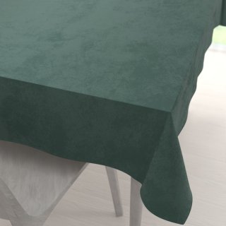 Sametový obdélníkový ubrus Velvet Premium SVP-040 Lesní zelená - Biante.cz