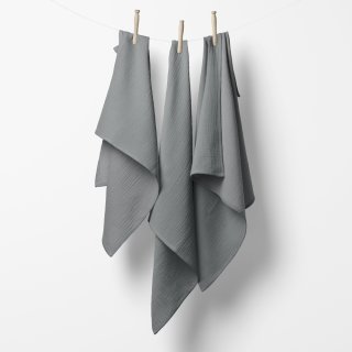 Mušelínová plienka/dečka Nature MSN-062 Sivá - ZVÝHODNENÁ SADA 3 KS - detail 1 - Biante.sk Mušelínová plienka/dečka Nature MSN-062 Sivá - ZVÝHODNENÁ SADA 3 KS - detail 1 - Biante.sk