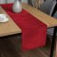 Sametový běhoun na stůl Velvet Premium SVP-038 Sytě červený - Biante.cz