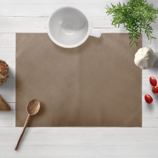 Sametové prostírání na stůl Velvet Premium SVP-034 Kávově hnědé - Biante.cz