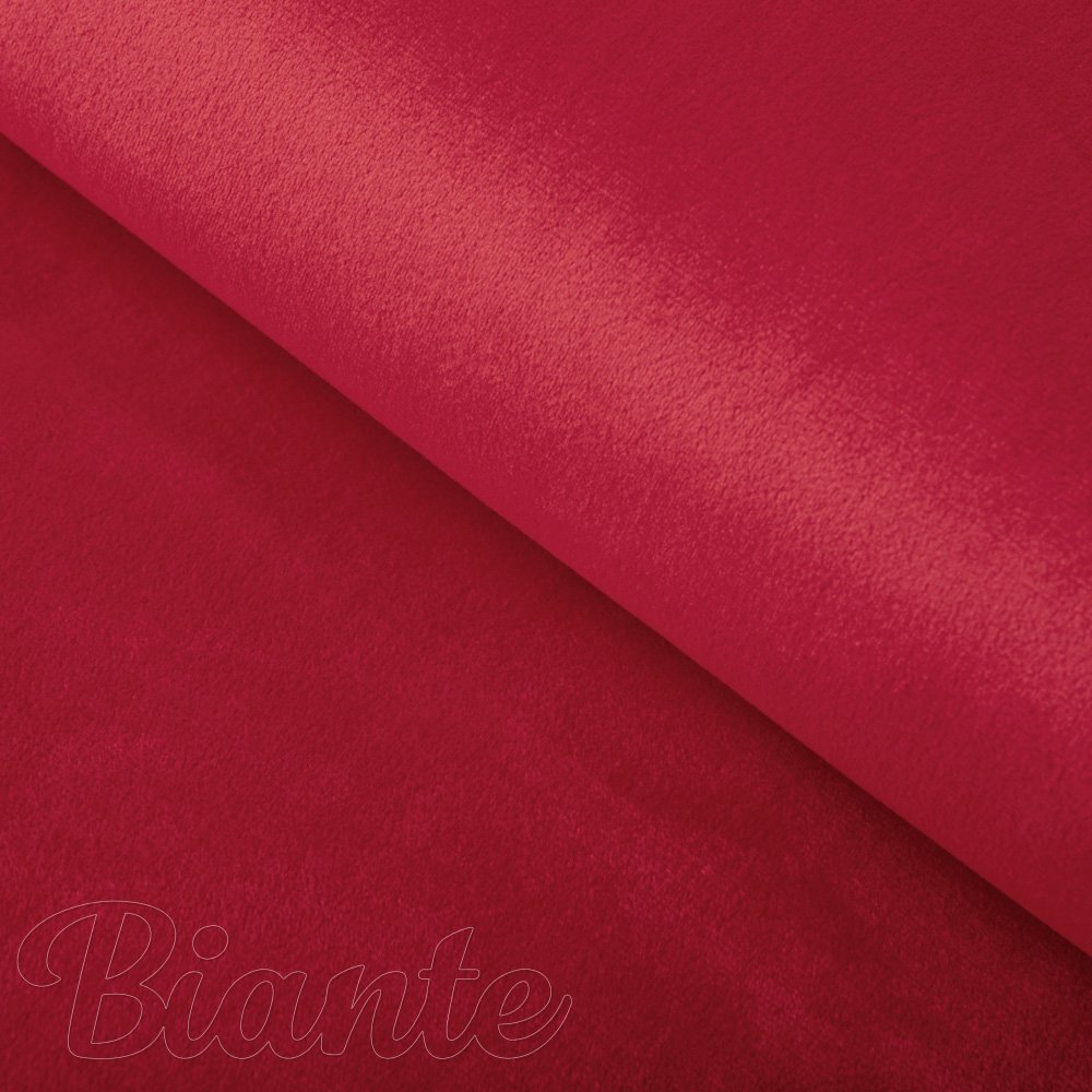 Sametová látka Velvet Premium SVP-049 Jahodově červená - šířka 145 cm - Biante.cz