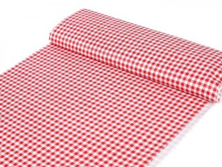 Bavlněná látka/plátno Sandra SA-056 Červeno-bílé kostičky - šířka 150 cm - Biante.cz Bavlněná látka/plátno Sandra SA-056 Červeno-bílé kostičky - šířka 150 cm - Biante.cz
