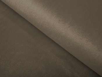 Dekorační látka Samet Velvet SV-031 Hnědá khaki - šířka 150 cm - Biante.cz