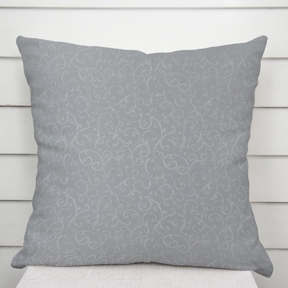 Dekorační povlak na polštář TF-086 Ornamenty na šedém - Biante.cz