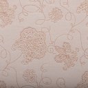 Teflonová látka na ubrusy TF-129 Hnědé květované ornamenty na šedobéžovém - šířka 180 cm - detail 7 - Biante.cz