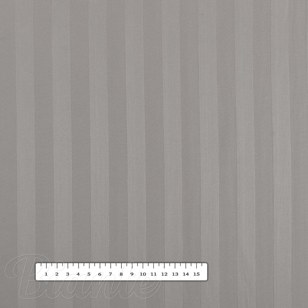 Damašek Atlas Gradl hnědošedý - proužky 2 cm DM-019 - metráž šířka 150 cm - detail 2 - Biante.cz