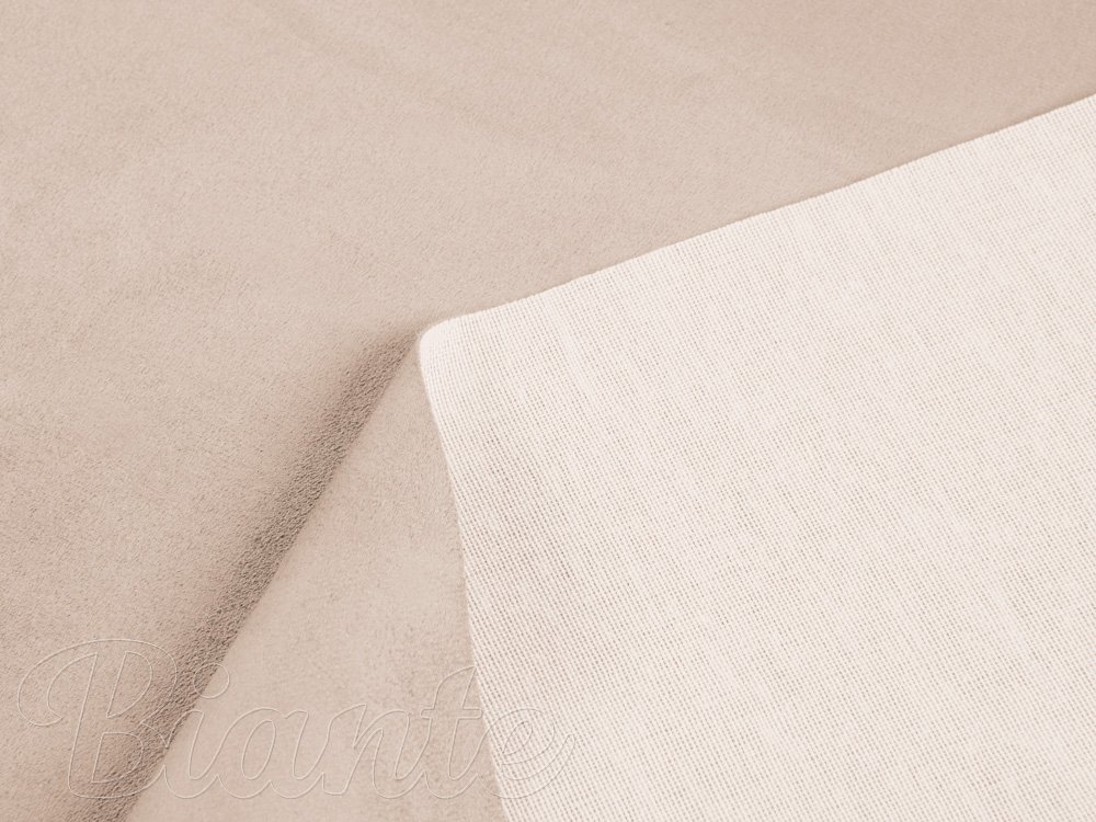 Potahová látka/imitace broušené kůže Alcantara ALC-009 Béžová - šířka 145 cm - detail 5 - Biante.cz Potahová látka/imitace broušené kůže Alcantara ALC-009 Béžová - šířka 145 cm - detail 5 - Biante.cz