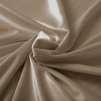 Sametová látka Velvet Premium SVP-034 Kávově hnědá - šířka 280 cm - detail 1 - Biante.cz