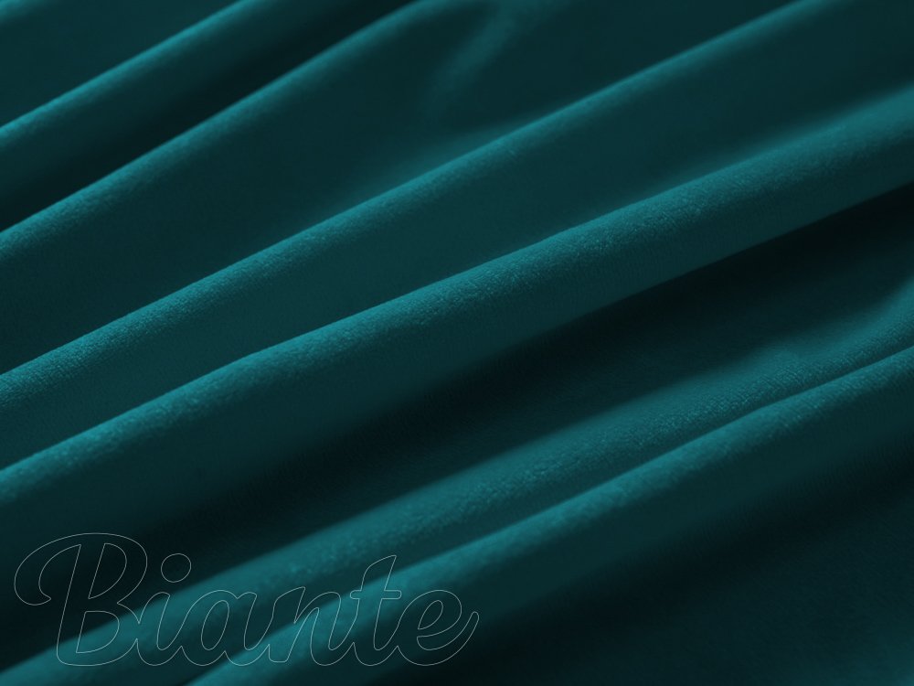 Sametová látka Velvet Premium SVP-025 Petrolejová - šířka 145 cm - detail 4 - Biante.cz Sametová látka Velvet Premium SVP-025 Petrolejová - šířka 145 cm - detail 4 - Biante.cz