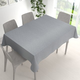 Teflonový obdélníkový ubrus TF-086 Ornamenty na šedém - detail 1 - Biante.cz