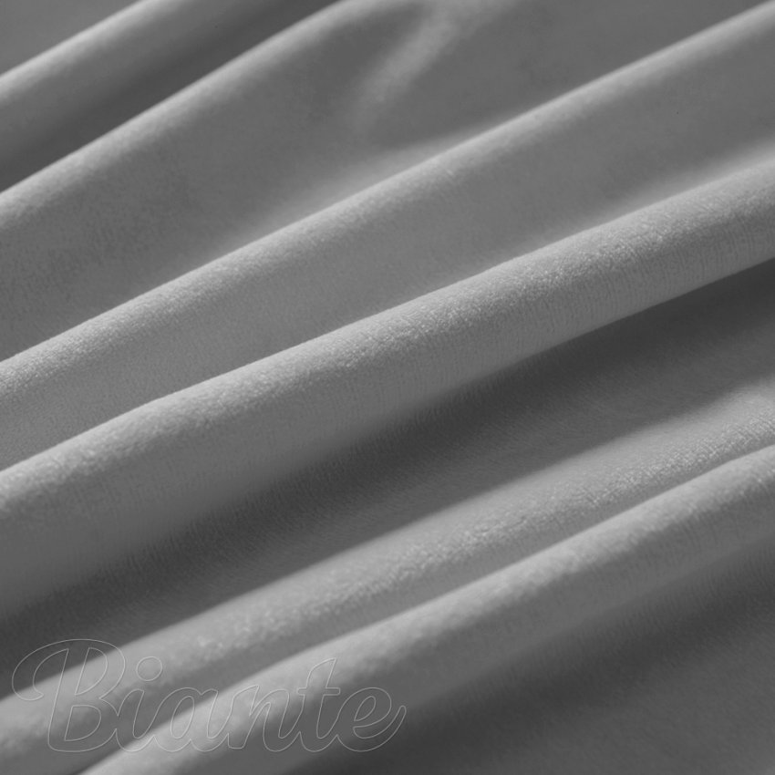 Sametová látka Velvet Premium SVP-039 Šedá - šířka 280 cm - detail 4 - Biante.cz