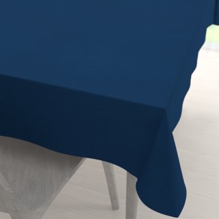 Velký dekorační obdélníkový ubrus BKU-117 Námořnický modrý - Biante.cz