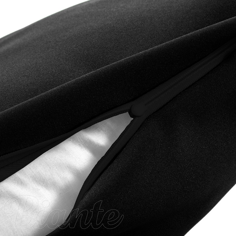 Dekorační povlak na polštář Rongo RG-014 Černý - detail 1 - Biante.cz