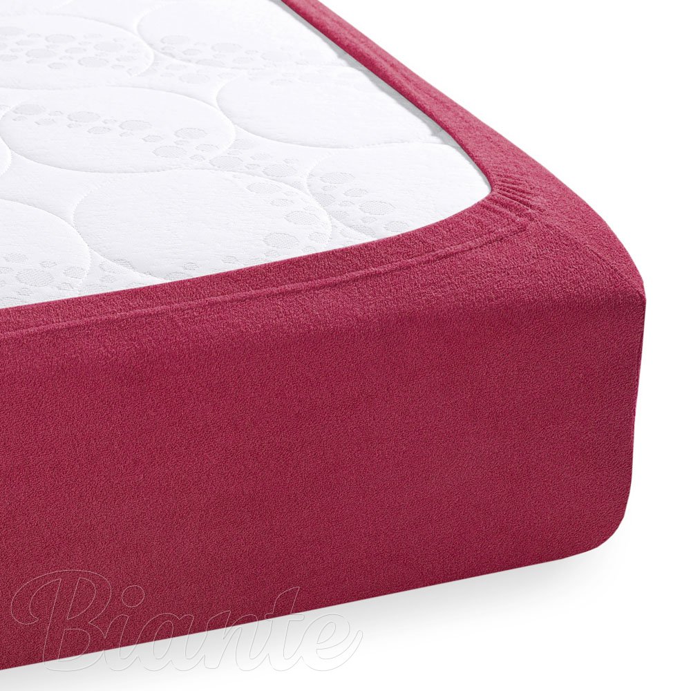 Froté napínací prostěradlo FR-010 Vínové - detail 1 - Biante.cz