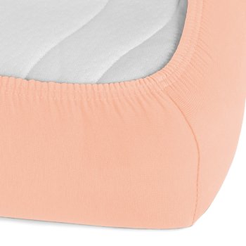 Jersey napínacie prestieradlo JR-005 Svetlo broskyňové - detail 1 - Biante.sk
