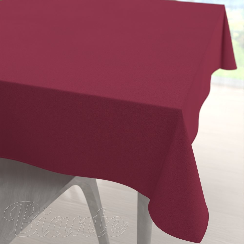 Velký dekorační čtvercový ubrus BKS-414 Malinově červený - Biante.cz