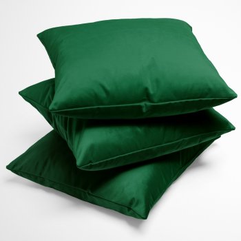 Zamatová obliečka na vankúš Velvet Prémium SVP-032 Zelená - detail 1 - Biante.sk Zamatová obliečka na vankúš Velvet Prémium SVP-032 Zelená - detail 1 - Biante.sk