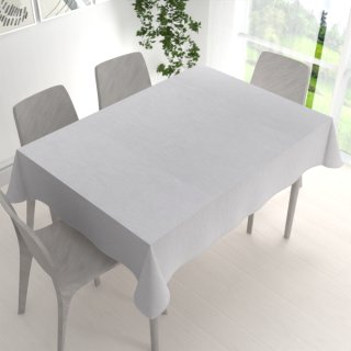 Teflonový obdélníkový ubrus TF-067 Šedý režný - detail 1 - Biante.cz