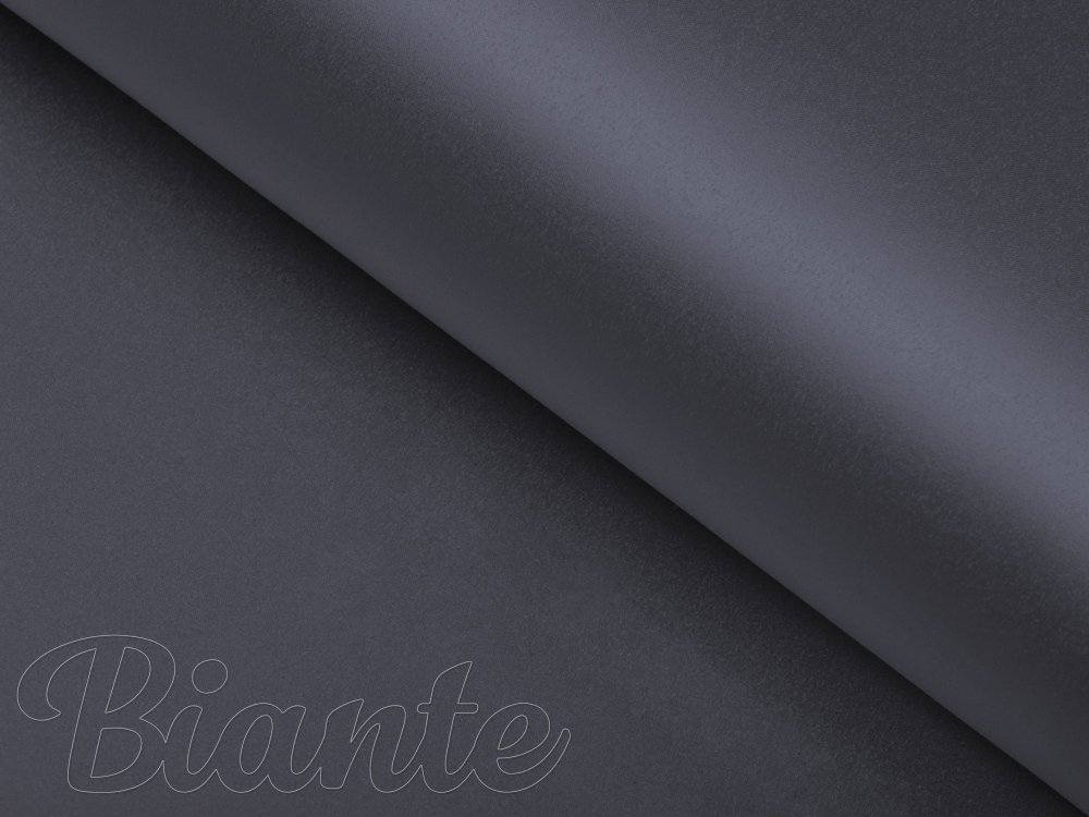Látka polyesterový satén LUX-L056 Antracitově šedá - šířka 150 cm - detail 2 - Biante.cz Látka polyesterový satén LUX-L056 Antracitově šedá - šířka 150 cm - detail 2 - Biante.cz
