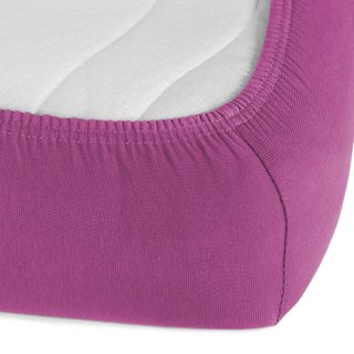 Jersey napínací prostěradlo JR-009 Šeřikové - detail 1 - Biante.cz