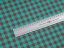 Bavlněná látka Olivia OL-007 Tyrkysovo-hnědá kostka malá - šířka 150 cm - detail 5 - Biante.cz
