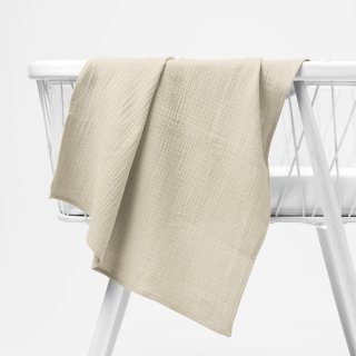 Mušelínová plena/dečka Nature MSN-080 Krémová - Biante.cz